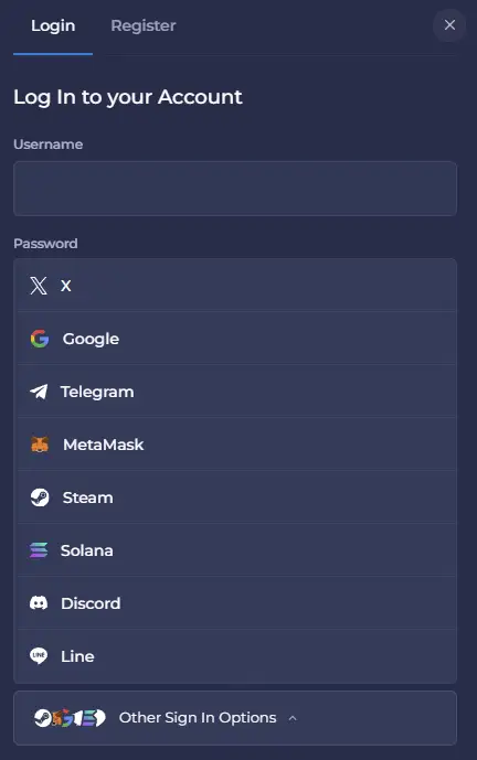 Direct inloggen bij Rainbet Casino